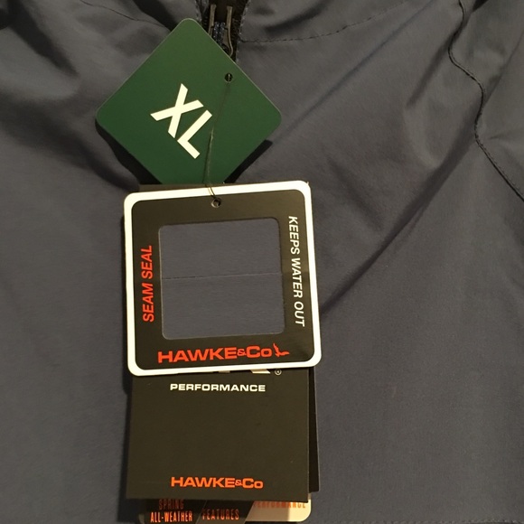 Hawke & Co Other - Hawke Men’s Windbreaker, Blue. NWT, Size XL